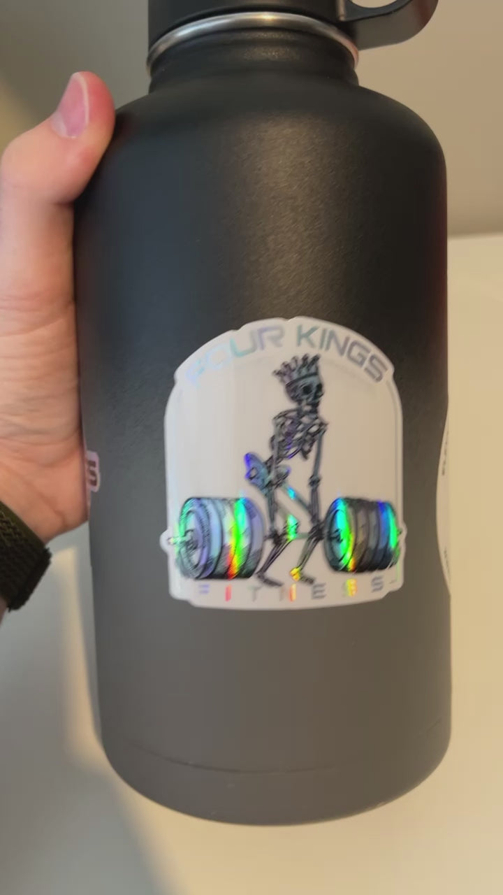 Deadlift King Sticker