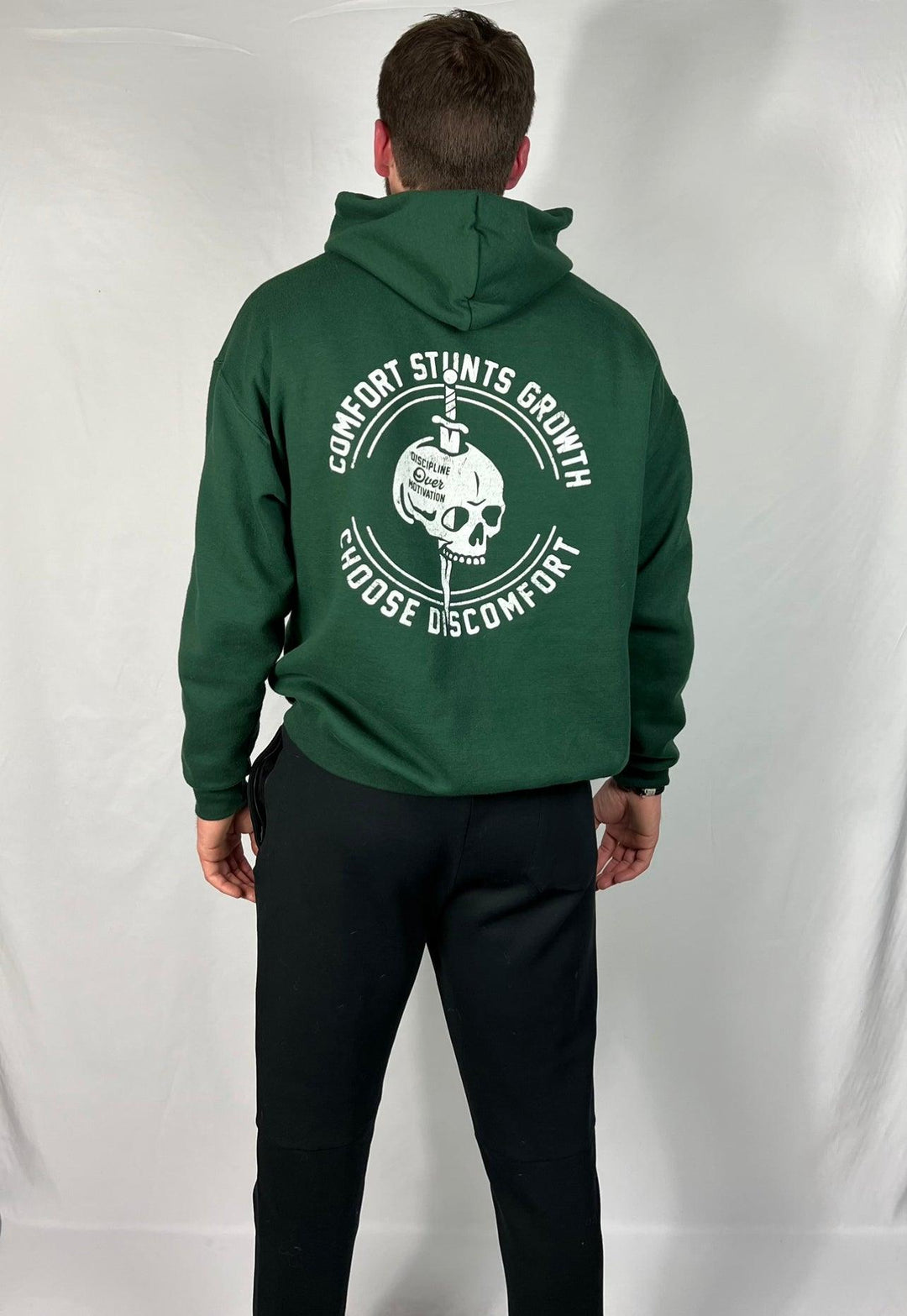 Comfort Stunts Growth - Hoodie - Four Kings Fitness
