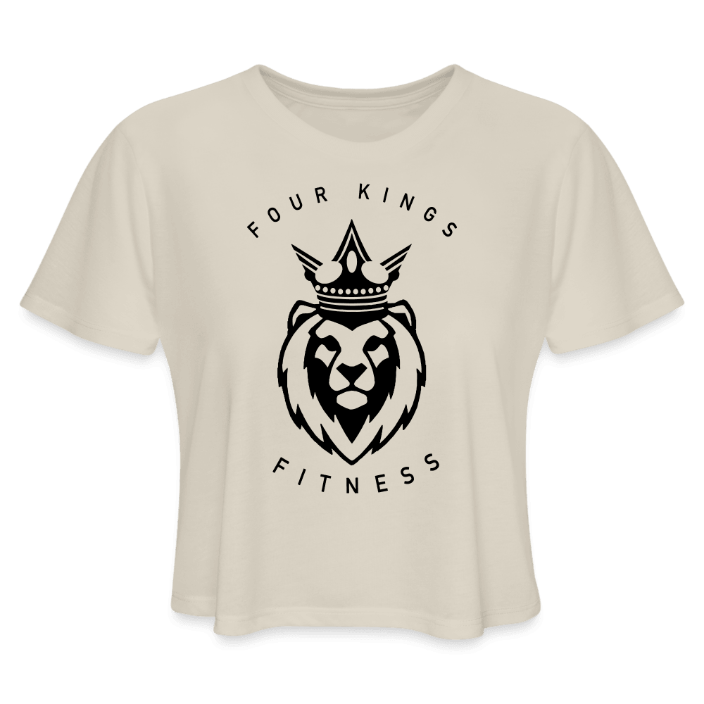 Four Kings Women's Cropped Tee - Four Kings Fitness